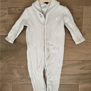 Ralph Lauren Soft Blue Kids Sweater Onesie